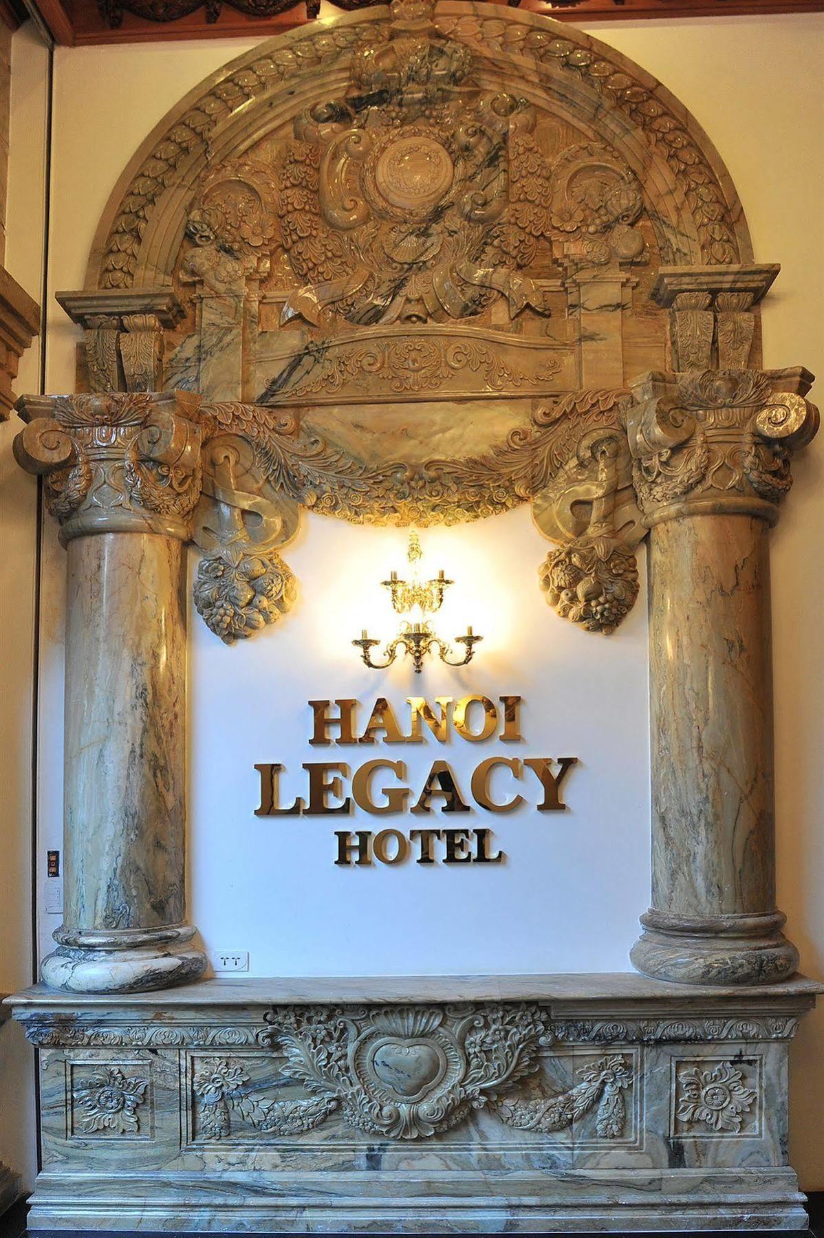 Hanoi Legacy Hotel - Hang Bac Eksteriør billede