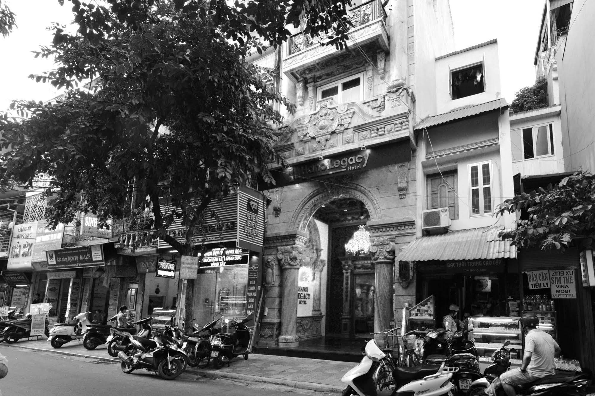 Hanoi Legacy Hotel - Hang Bac Eksteriør billede